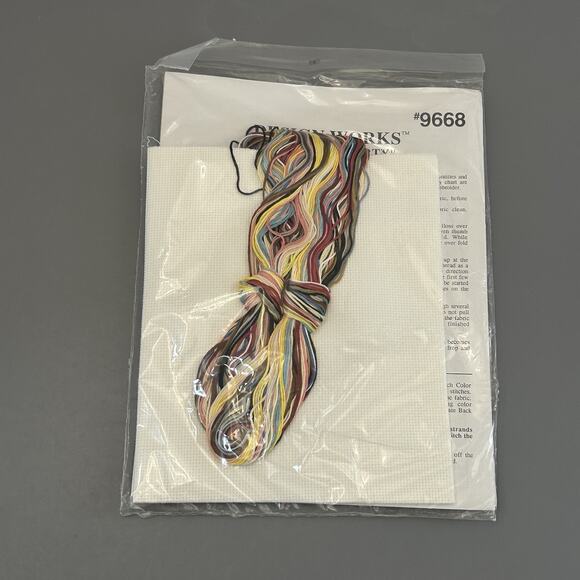 Counted Cross Stitch Kit Tea Party 11”x14” Design Works 9668 - Picture 3 of 5